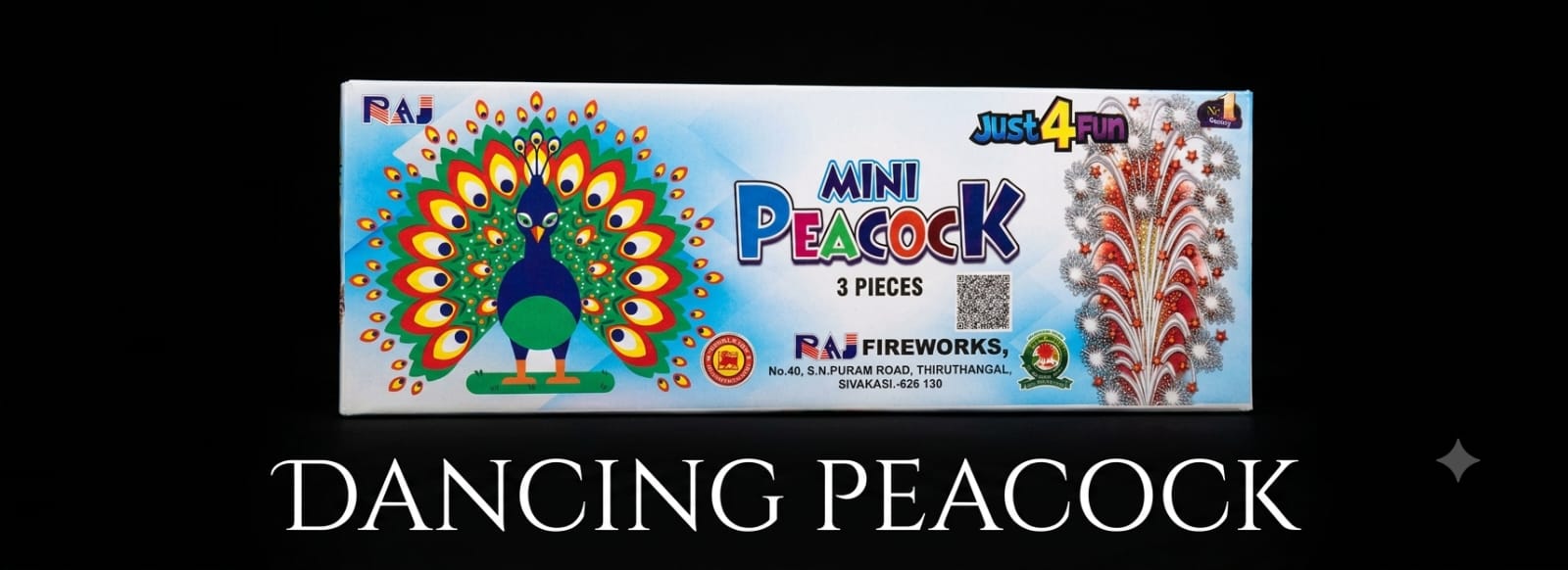 Dancing Peacock (3pcs)