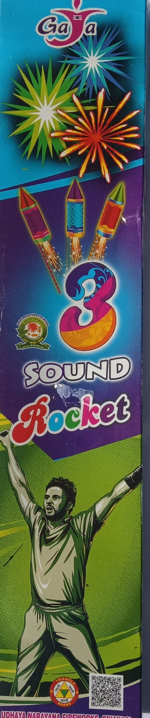 Three Sound Rocket (10pcs)